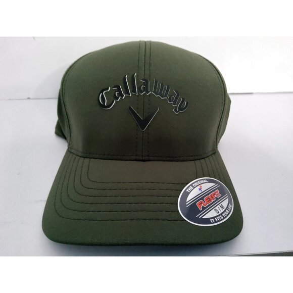 Callaway Other - Callaway Stretch Fitted Golf Cap Deep Green - 23 Men NEW